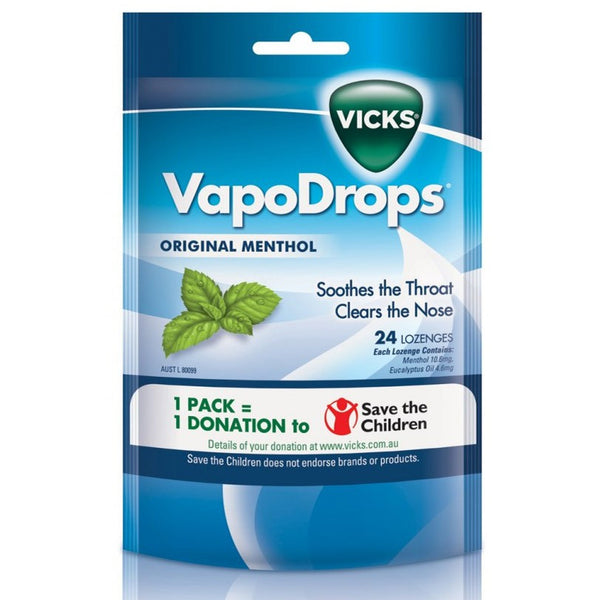 VICKS VapoDrops® Menthol