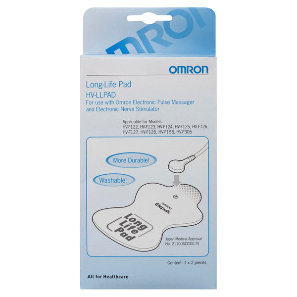 Omron Tens Replacement Electrode Long Life Pads 1 pair (2pcs)