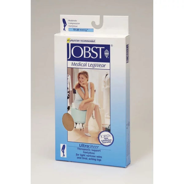 Buy Jobst UltraSheer Compression Stockings Thigh High 15-20 mmHg Natural  Large Online at Cutpricepharmacy –  - Cut the price  of your medications!