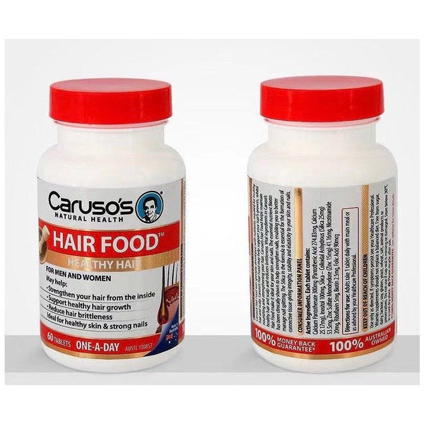 Buy Caruso s Natural Health Figaro Hair Food Plus 60 Tablets