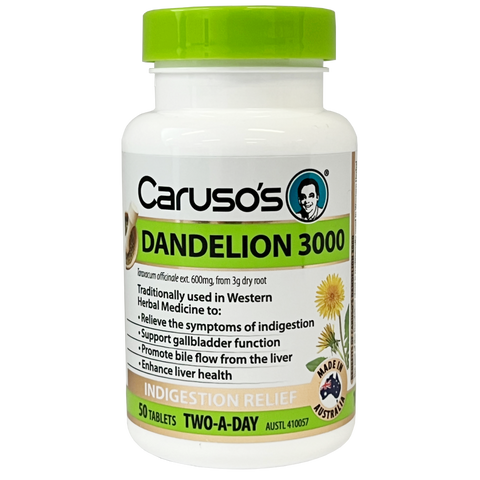 Caruso's Dandelion 3000 50 Tablets