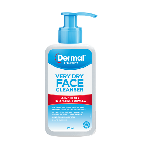 Dermal Therapy Very Dry Face Cleanser 175mL