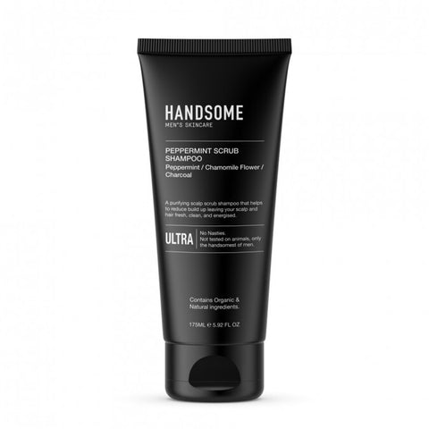 Handsome Peppermint Scrub Shampoo 175mL