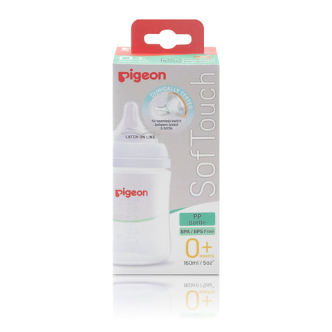 Pigeon Softouch Peristaltic Plus PP Bottle 160ml