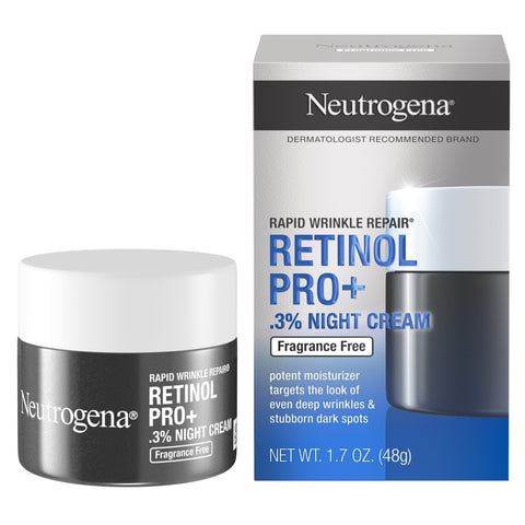 Neutrogena Rapid Wrinkle Repair Retinol Pro+ .3% Night Cream 48g