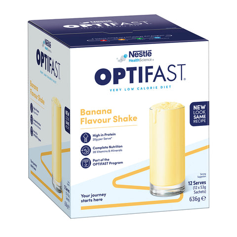 Optifast VLCD Shake Banana 12 x 53g