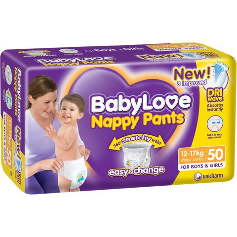 Babylove Nappy Pants Jumbo Walker 50