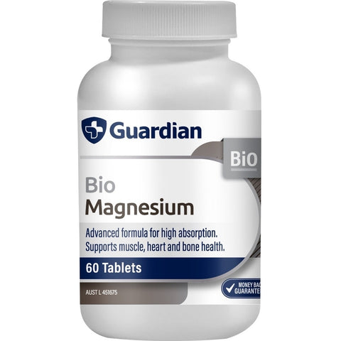 Guardian Bio Magnesium 60 Tablets