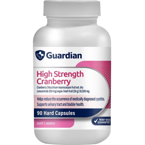 Guardian High Strength Cranberry 90 Caps