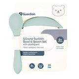 Guardian Silicone Bowl & Spoon Set Seafoam