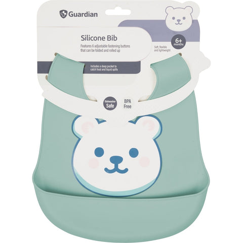 Guardian Silicone Bib Seafoam