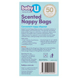 Baby U Nappy Sacks 50 Pack