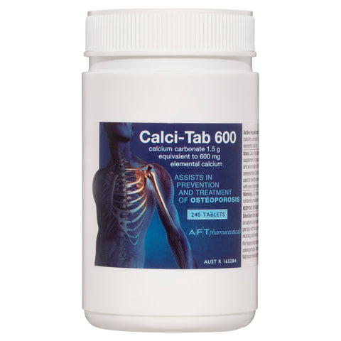 Calci 1.5g Calcium 600mg 240 Tablets
