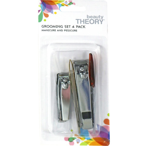 Beauty Theory Grooming Set Manicure and Pedicure 4 Piece