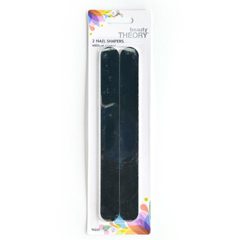 Beauty Theory Nail Shaper File Coarse 2 Pack