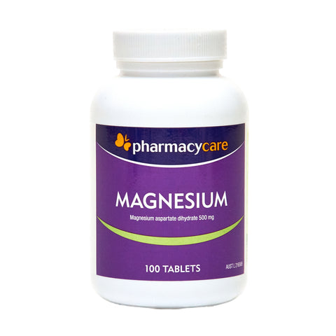 Pharmacy Care Magnesium 100 Tablets