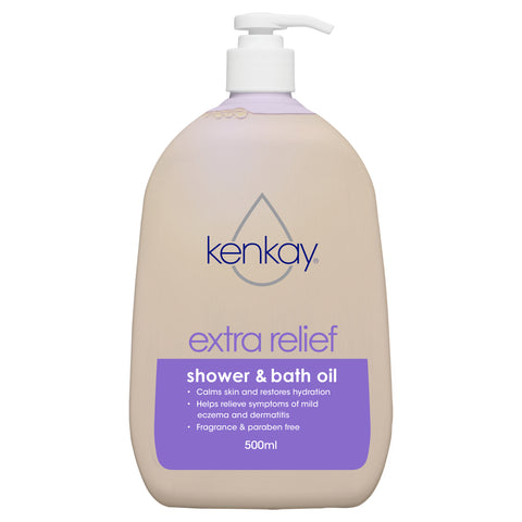 Kenkay Extra Relief Shower & Bath Oil 500ml