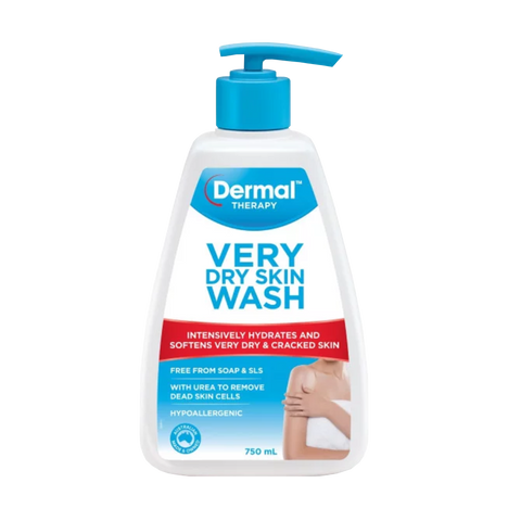 Dermal Therapy Very Dry Skin Wash 750ml