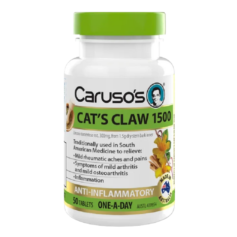 Caruso's Cat’s Claw 1500 50 Tablets