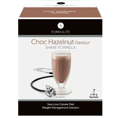 Formulite Meal Replacement Shake Choc Hazelnut Flavour 7 Sachets x 55g