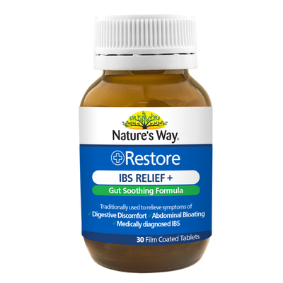 Nature's Way Restore IBS Relief 30 Tablets