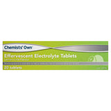 Chemists' Own Effervescent Electrolyte Tablets Lemon Lime 20 Pack