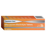 Chemists' Own Effervescent Electrolyte Tablets Orange 20 Pack