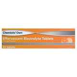 Chemists' Own Effervescent Electrolyte Tablets Orange 20 Pack