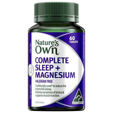 NATURES OWN COMPLETE SLEEP + MAG 60TAB