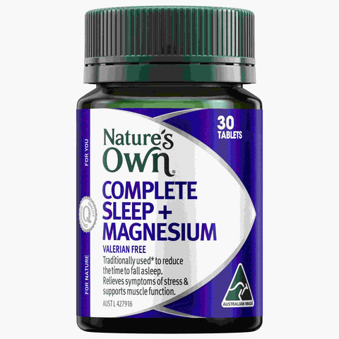 NATURES OWN COMPLETE SLEEP + MAG 30TAB