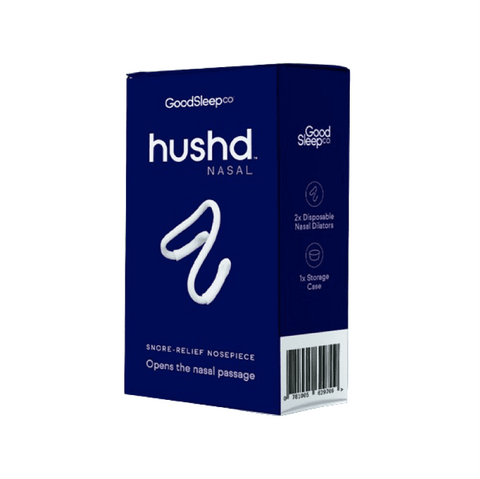 HUSHD NASAL SNORE-RELIEF NOSEPIECES x2