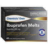 Chemists’ Own Ibuprofen Melts 48 Tablets