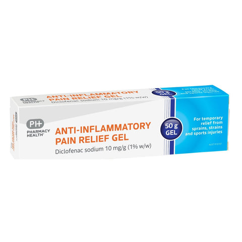 Pharmacy Health ANTI-INFLAMMATORY GEL 50G