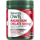 Nature's Own Magnesium Chelate 500mg Capsules 300