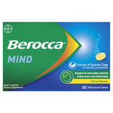 Berocca Mind Citrus 20 Effervescent Tablets