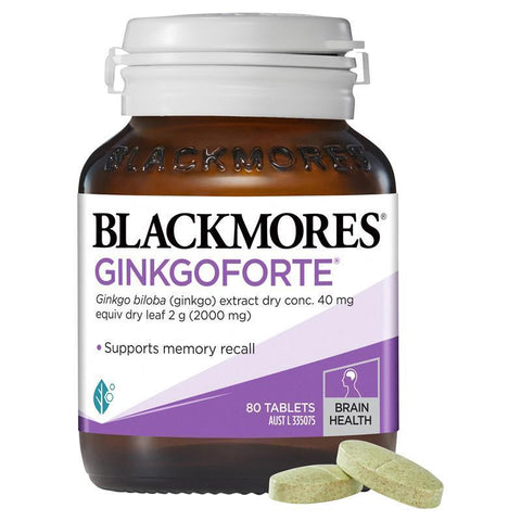 Blackmores Ginkgoforte 80 Tablets