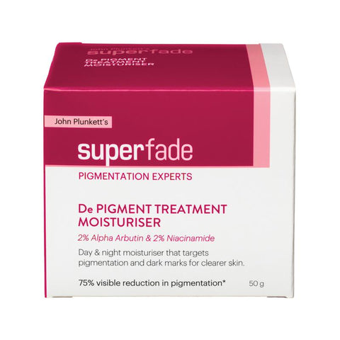 John Plunketts SuperFade De Pigment Treatment Moisturiser 50g