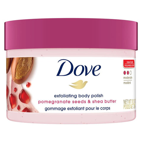 Dove Exfoliating Body Polish Pomegranate and Shea Butter 298g