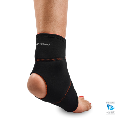 Thermoskin Thermal Ankle Support Black Medium