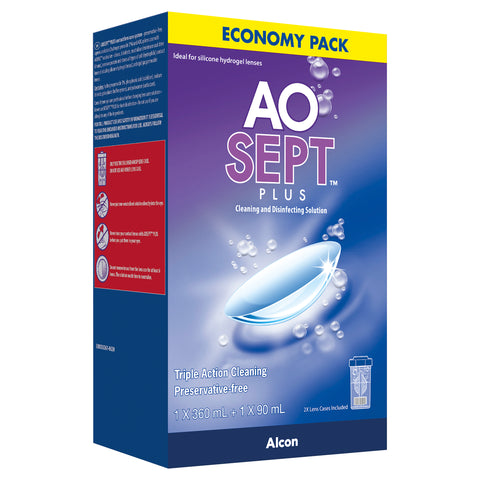 Aosept Plus Economy Pack 450ml