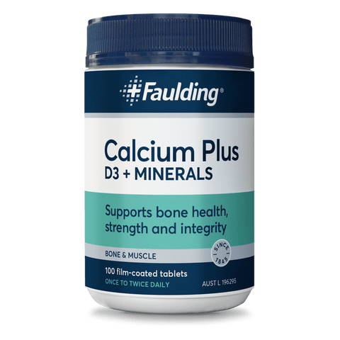 Faulding Calcium PLUS D3 + Minerals Tab 100