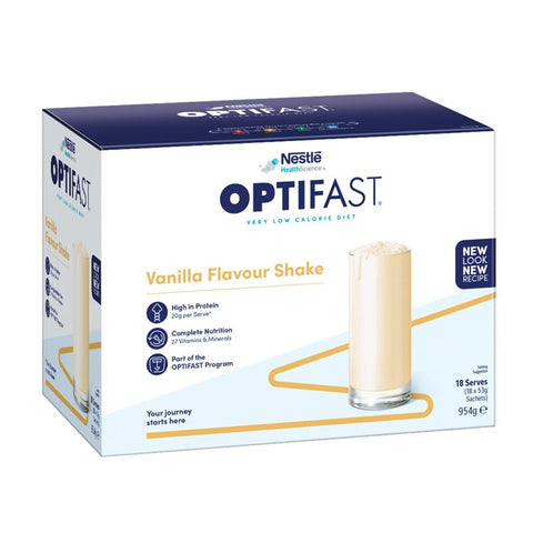 Optifast VLCD Shake Vanilla 18 x 53g