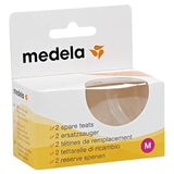 Medela Spare Teat X 2 - Medium Flow