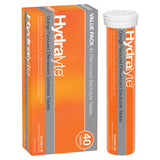 Hydralyte Orange Flavoured Effervescent Electrolyte Tablets 40 Pack