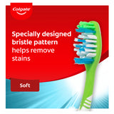 Colgate Max White Manual Toothbrush Soft Bristles With Polishing Star 1 Pack