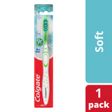 Colgate Max White Manual Toothbrush Soft Bristles With Polishing Star 1 Pack