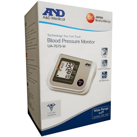 A&D Medical UA-767S Upper Arm Blood Pressure Monitor with Atrial Fibrillation Screening