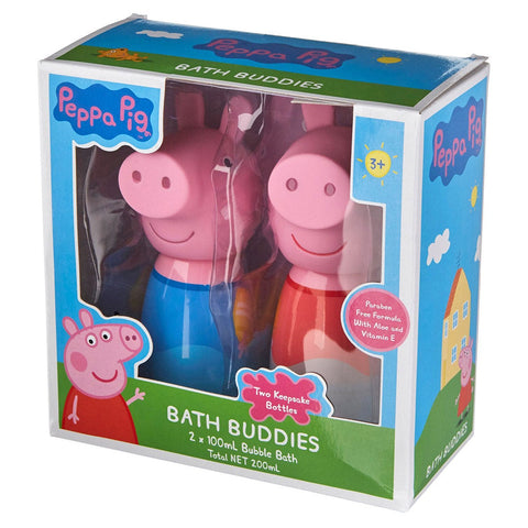 Peppa Pig Bath Buddies Duo