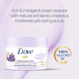 Dove Exfoliating Body Polish Crushed Lavender And Coconut Milk 298g