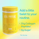 Vital Proteins Collagen Peptides Lemon Flavour 313g